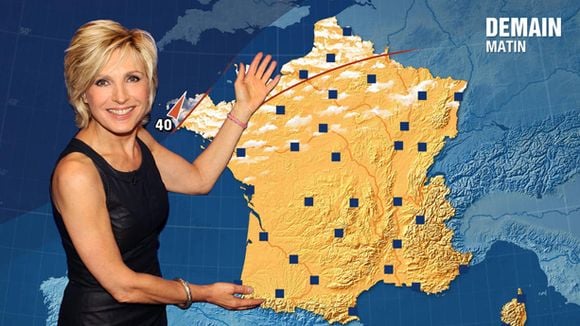 Evelyne Dhéliat, Miss météo préférée des Français, Catherine Laborde la plus agaçante