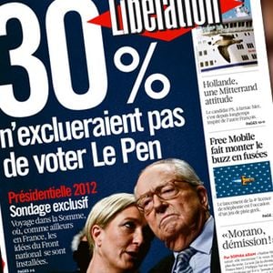 La Une de Libération du 9 janvier 2012.