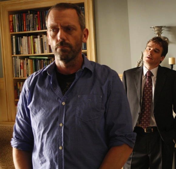 Hugh Laurie, Robert Sean Leonard et Lisa Edelstein dans "Dr House"