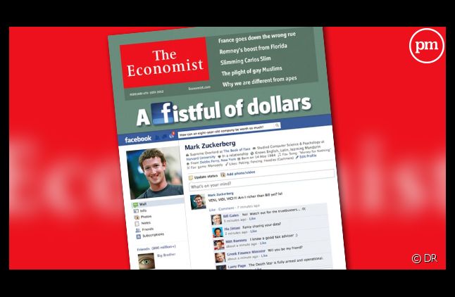 La Une de "The Economist".