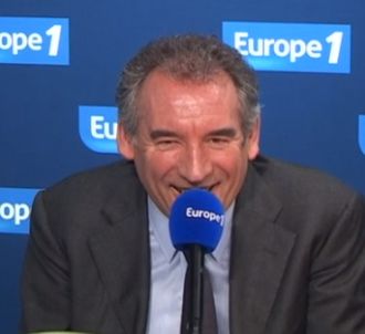 Nicolas Canteloup et François Bayrou.