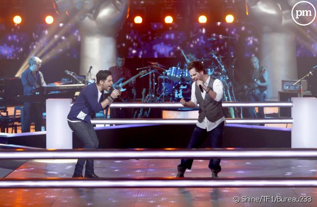 Alban Bartoli et Greg Ingrao, candidats à "The Voice".