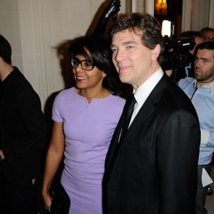 Audrey Pulvar et son compagnon Arnaud Montebourg.