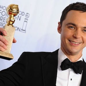 Jim Parsons aux Golden Globes, en 2011