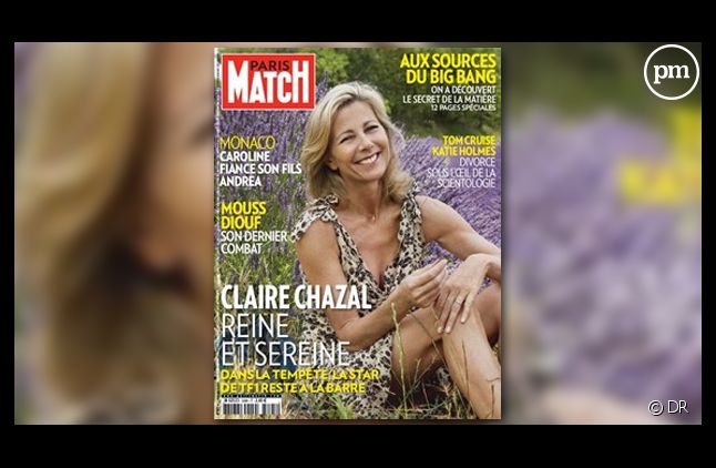 Claire Chazal, en Une de Paris Match... comme tous les étés.