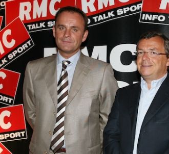 Alain Weill et Frank Lanoux, les dirigeants de RMC
