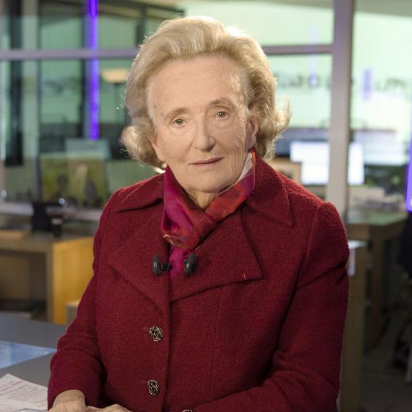 Bernadette Chirac, sur le plateau de "Un jour, un destin" qui lui est consacré.