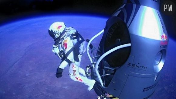 Très suivi sur internet, le saut de Félix Baumgartner a été aussi très regardé à la télévision.