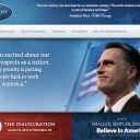 Le site de Mitt Romney en cas de victoire à la présidentielle américaine