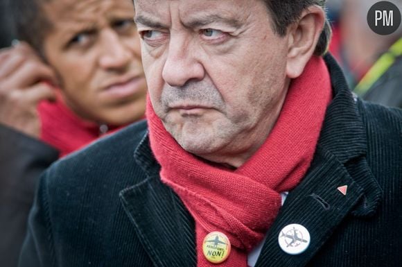 Jean-Luc Mélenchon crie fort, RMC le récompense en 2012.