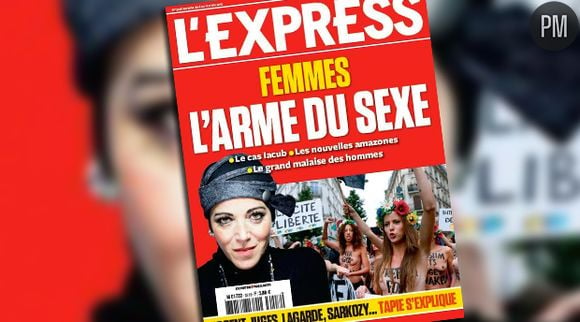 La Une de L'Express sur "Les femmes, l'arme du sexe".