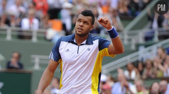 Jo-Wilfried Tsonga hier à Roland Garros