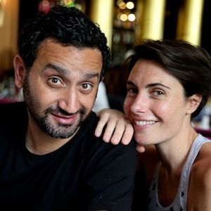 Alessandra Sublet et Cyril Hanouna, vainqueurs des TV Notes 2013.