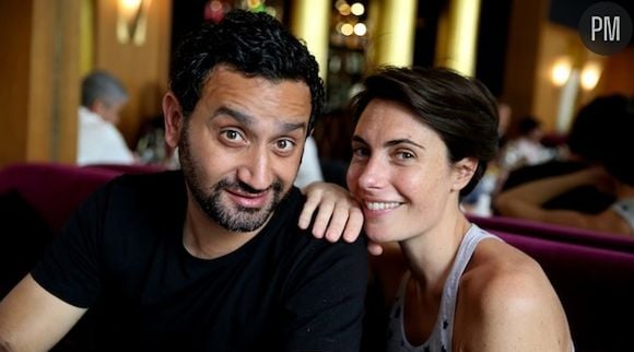 Alessandra Sublet et Cyril Hanouna, vainqueurs des TV Notes 2013.