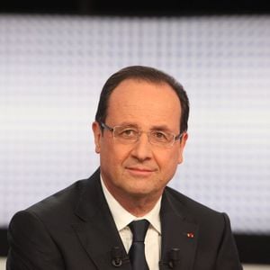 François Hollande, sur le plateau de France 2, en mars 2013.