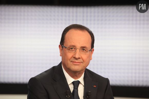 François Hollande, sur le plateau de France 2, en mars 2013.