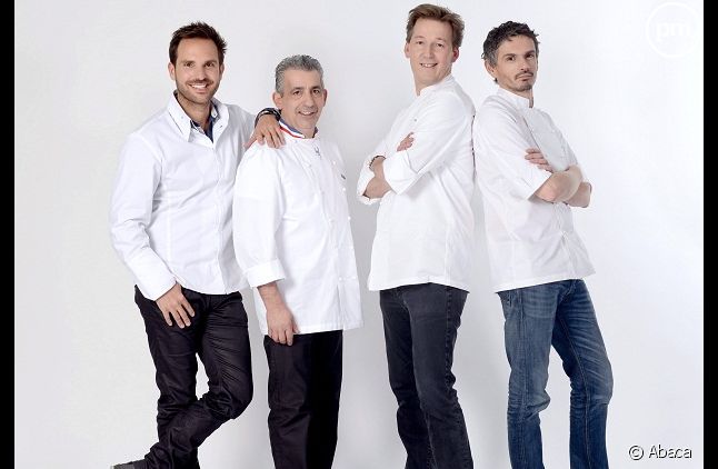 Le jury de l'émission de France 2 "Qui sera le prochain grand pâtissier ?"