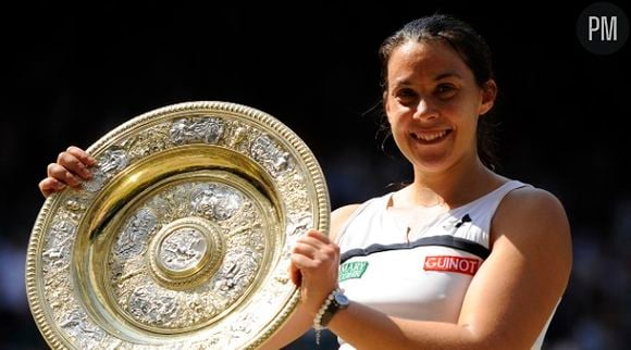 Marion Bartoli à Wimbledon en juillet dernier