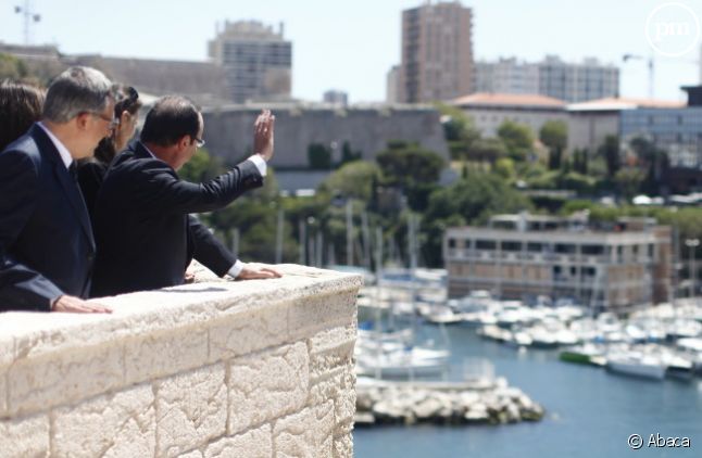 Visite présidentielle à Marseille en juin 2013.