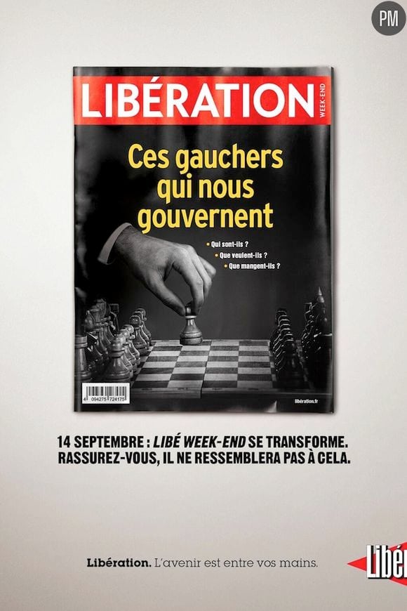 Libé se moque des newsmags.