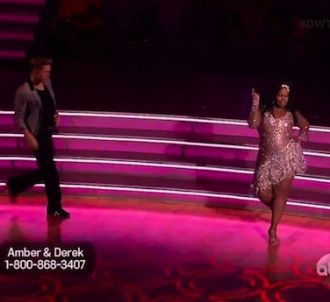 Amber Riley surprend dans 'Dancing With the Stars'