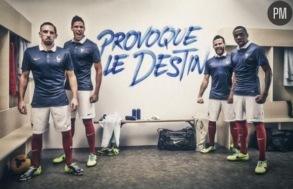 Le nouveau maillot de l'équipe de France pour la Coupe du monde au Brésil 2014