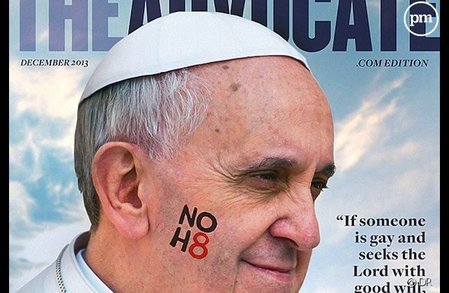 Le pape Frabçois personnalité de l'année pour un magazine gay
