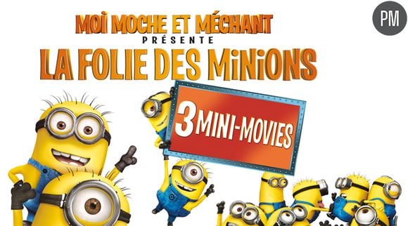 "Les Minions" héros de trois mini-films offerts