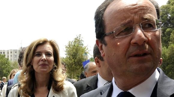 Valérie Trierweiler et François Hollande