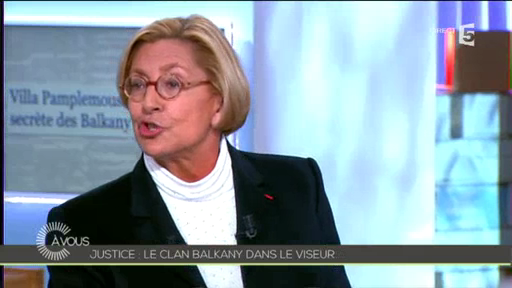 Isabelle Balkany refuse de répondre à Anne-Sophie Lapix sur les affaires