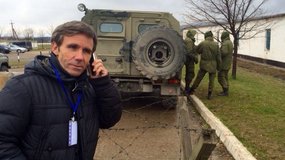 David Pujadas en Crimée ce soir : "Ce sont des émotions fortes, je suis ravi de les retrouver"