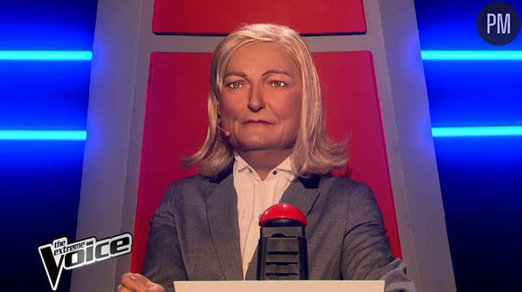 Marine Le Pen, coach de "The Extreme Voice".