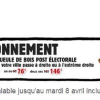 "Charlie Hebdo" offre une ristourne aux habitants des nouvelles villes UMP et FN