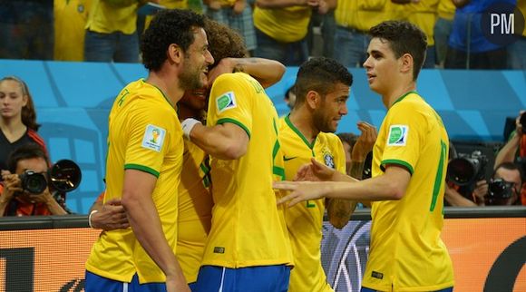 Les Brésiliens ravis de leur victoire contre la Croatie