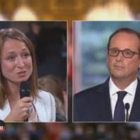 Conférence de François Hollande : l'improbable question "parapluie" d'une journaliste