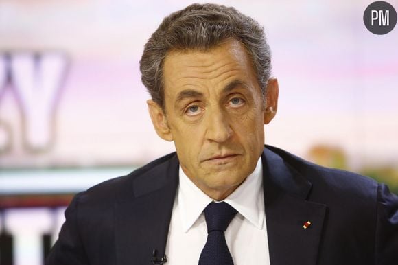 Nicolas Sarkozy, sur le plateau du 20 heures de France 2 le 21 septembre 2014.