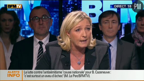 Marine Le Pen, sur BFMTV le 7 décembre 2014.