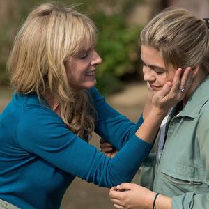 Karin Viard et Louane Emera dans "La Famille Bélier"