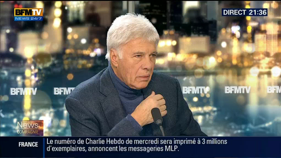 Guy Bedos s'explique sur son "Qu'ils crèvent" à propos de "Charlie Hebdo"