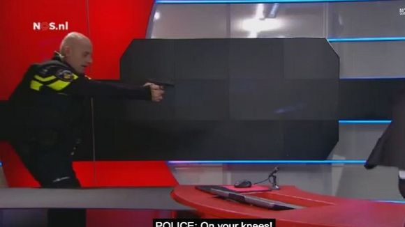 Pays-Bas : un homme armé tente de passer au 20 Heures de la télévision publique