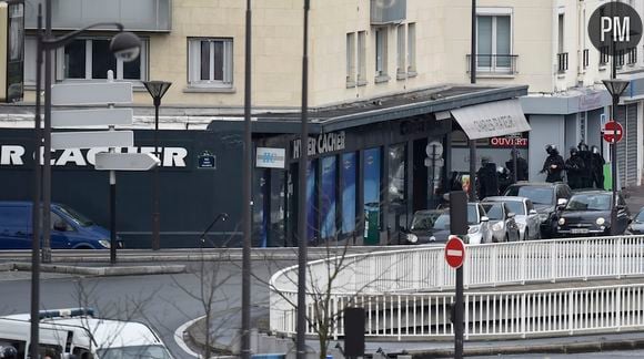 L'Hyper Cacher de la Porte de Vincennes, le 9 janvier 2015.