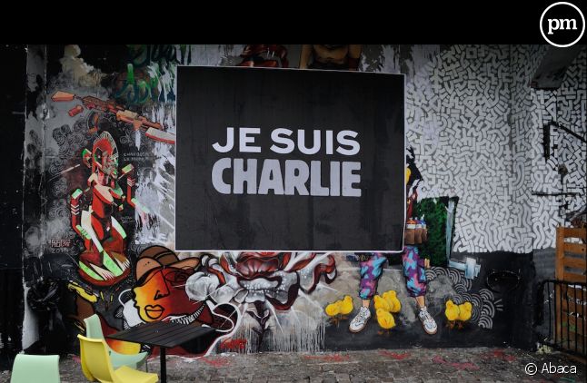 Un hommage à "Charlie Hebdo".