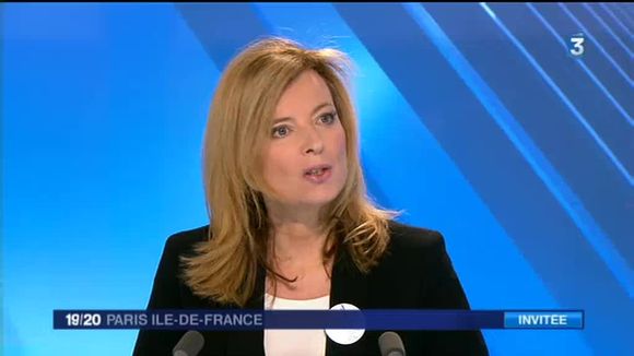 Valérie Trierweiler, dans le 19/20 de France 3.