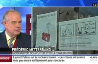 Frédéric Mitterrand, interrogé sur iTELE à propos de Mathieu Gallet.