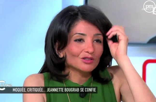 Jeannette Bougrab dans "C à vous" sur France 5.
