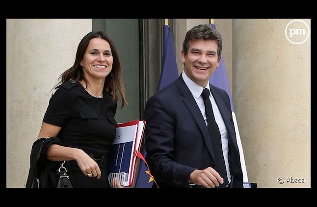 Aurélie Filippetti et Arnaud Montebourg paparazzés en Une de Paris Match