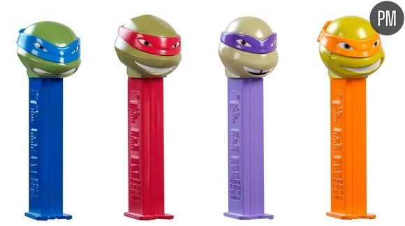 Des distributeurs Pez Tortues Ninja