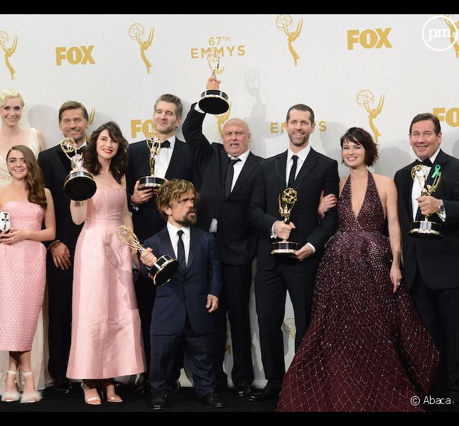 L'équipe de "Game of Thrones" a triomphé aux Emmy Awards 2015