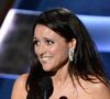 Julia Louis-Dreyfus très émue après son Emmy Award de la meilleure actrice pour "Veep"