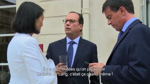 Les conseils du professeur Hollande à l'élève Pellerin : "Tous les soirs, il faut que tu te tapes les spectacles !"